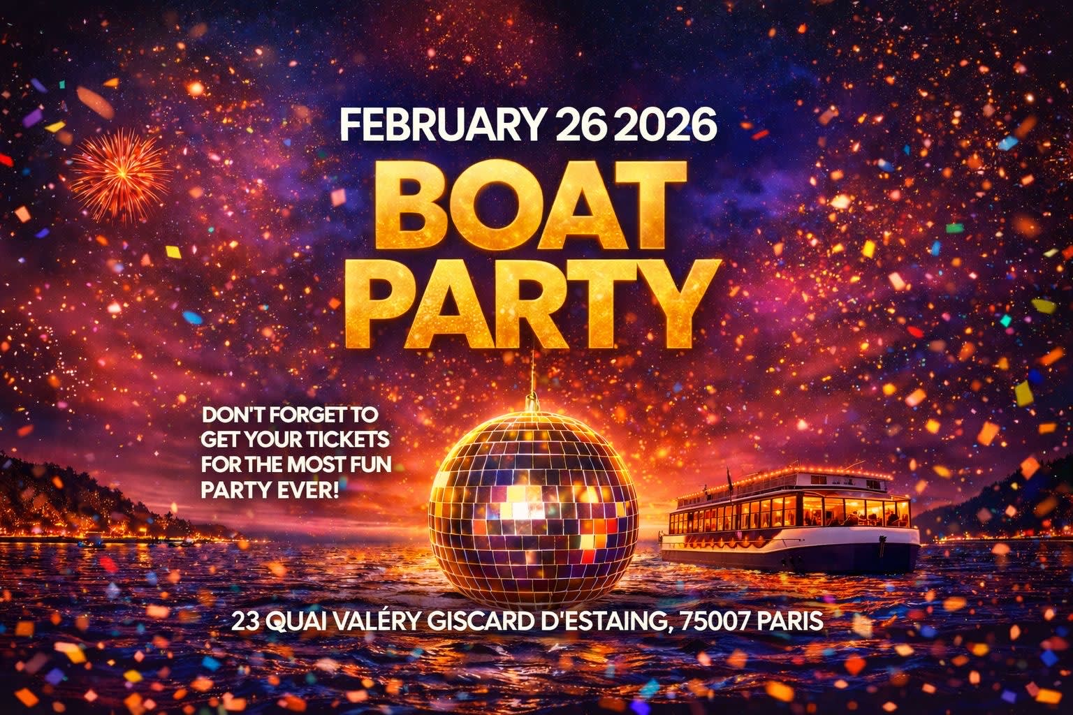 Feb 26 2026- Come Join Isap1's Boat Party !!!