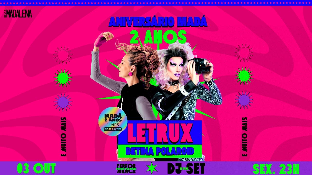 Aniversario Mada | Pt.1 Letrux + Betina Polaroid
