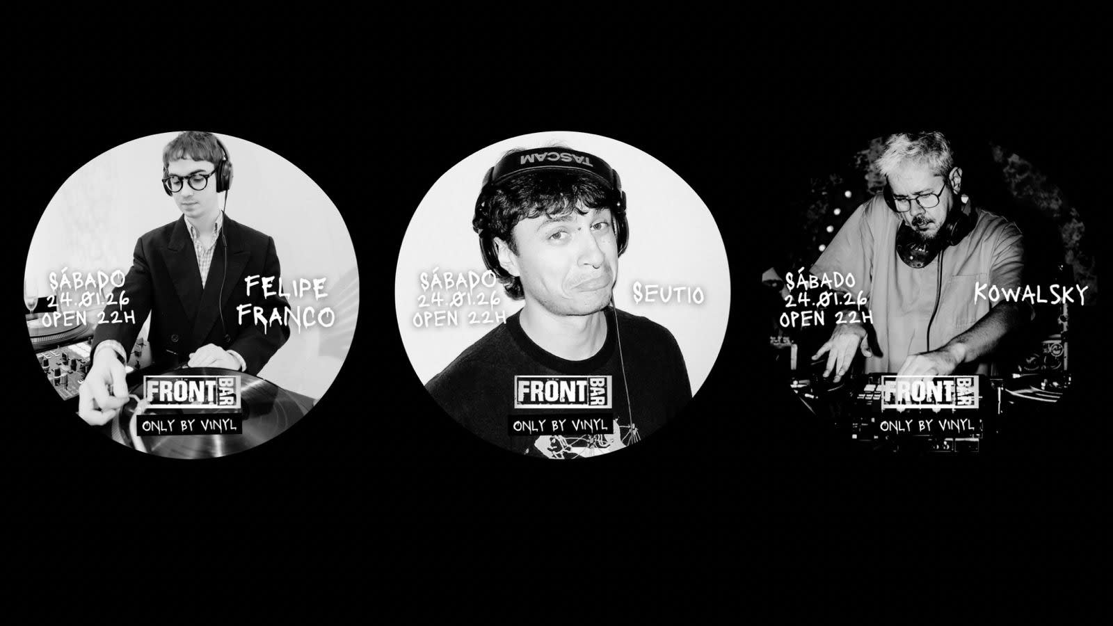 Front Bar Com Felipe Franco, Seu Tio, Kowalsky 24/1