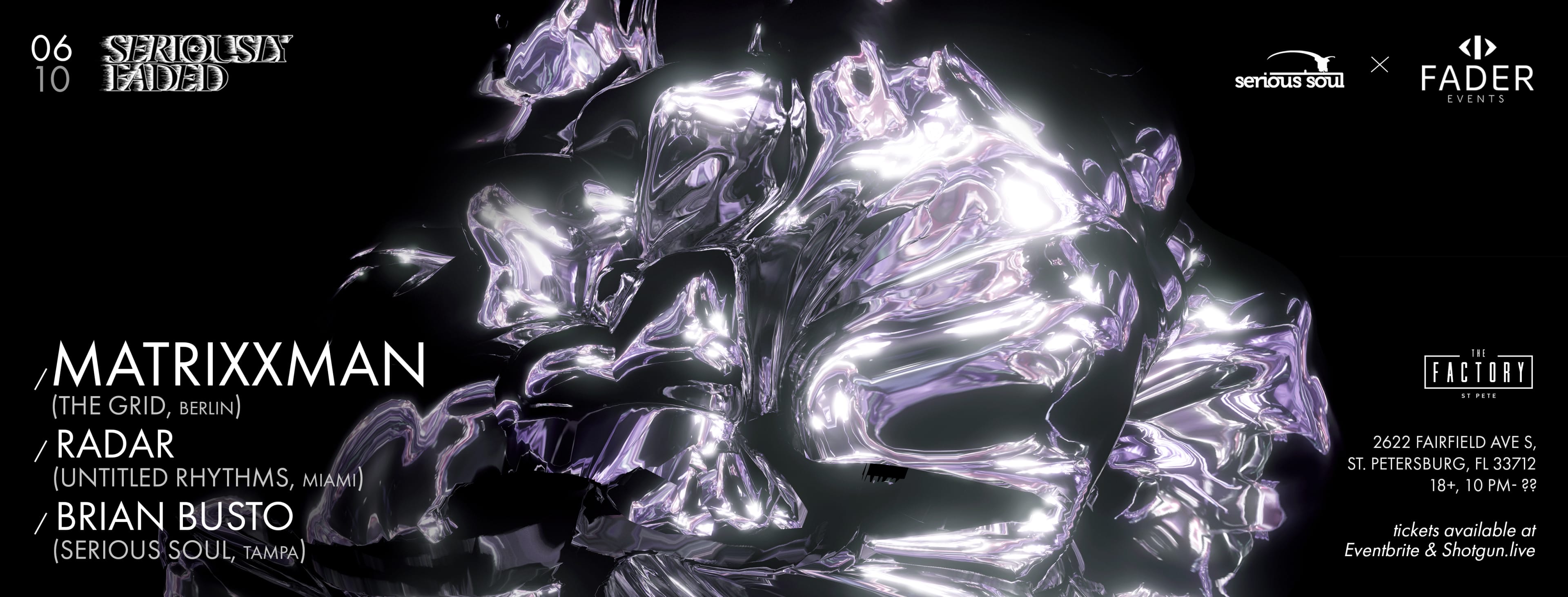 Seriously Faded: Matrixxman (The Grid | Berlin)