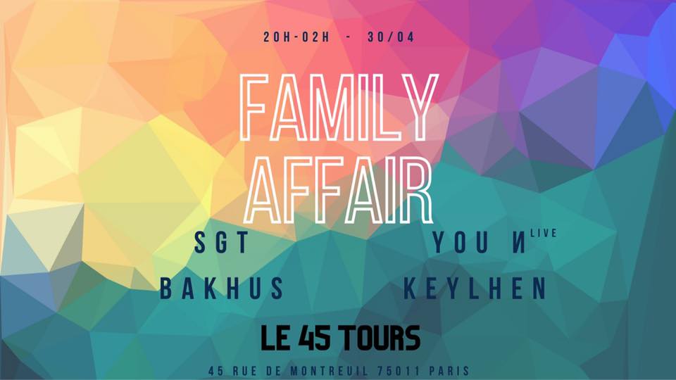 Family Affair @45tours