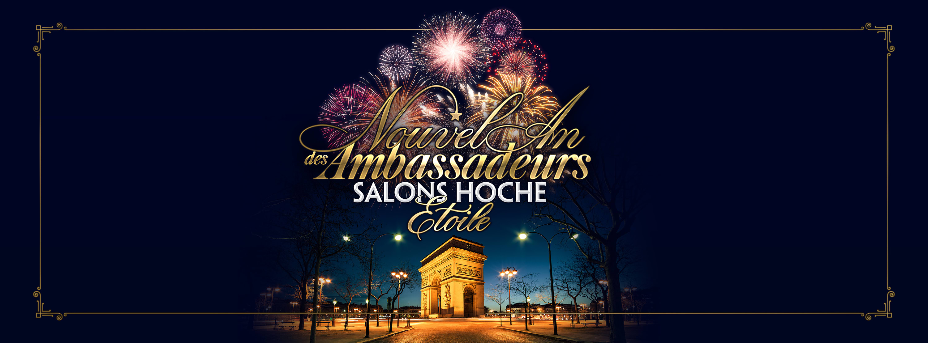 Feu D'artifice | Nouvel An Des Ambassadeurs | Salons Hoche