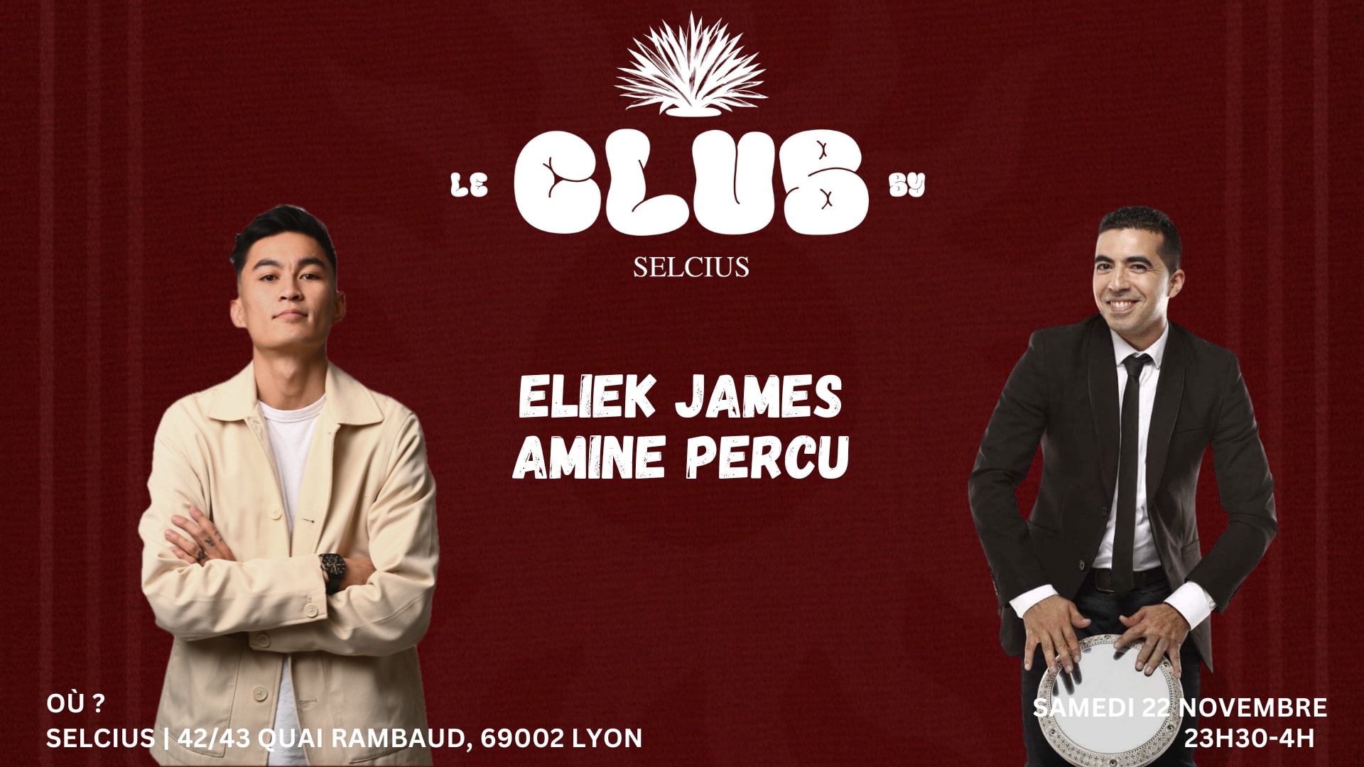 Selcius Club - Samedi 22 Novembre