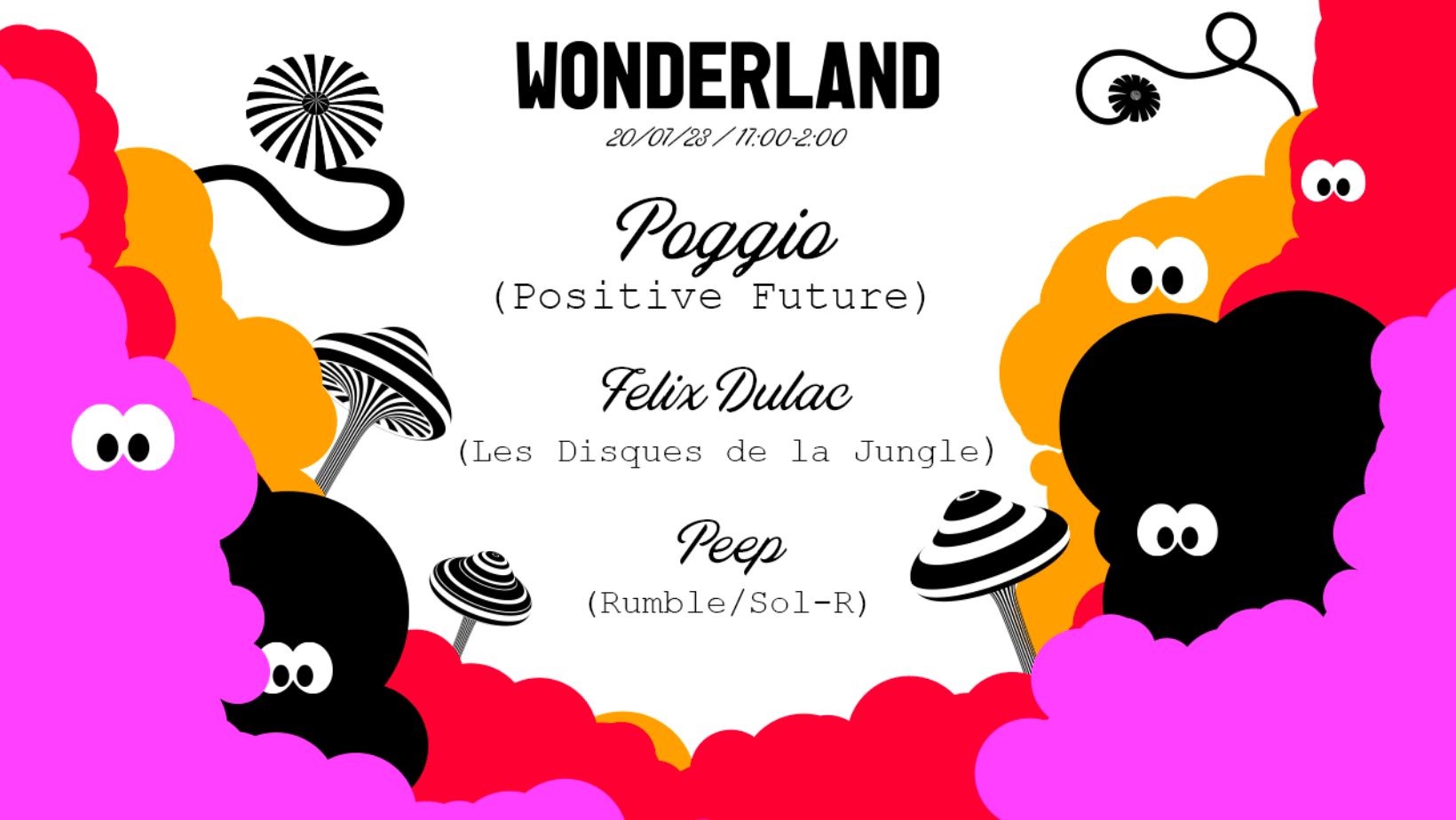 Wonderland : Poggio, Felix Dulac, Peep