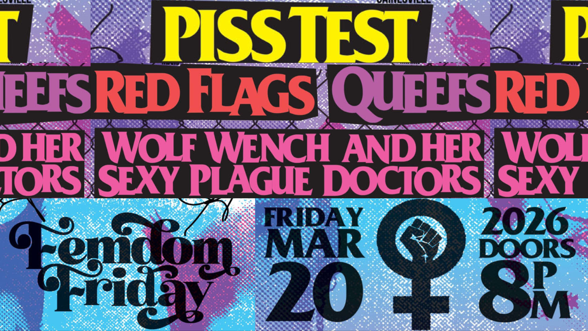 Queefs, Red Flags, Piss Test, Wolf Wench