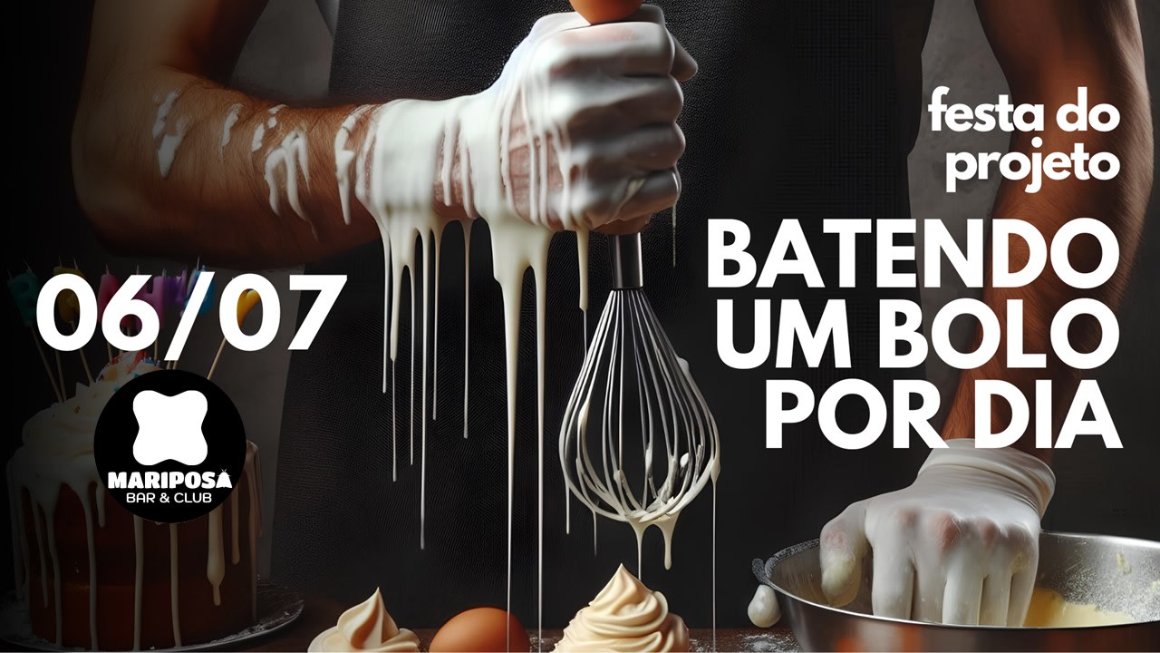 Festa De Comemoração Batendo Um Bolo!