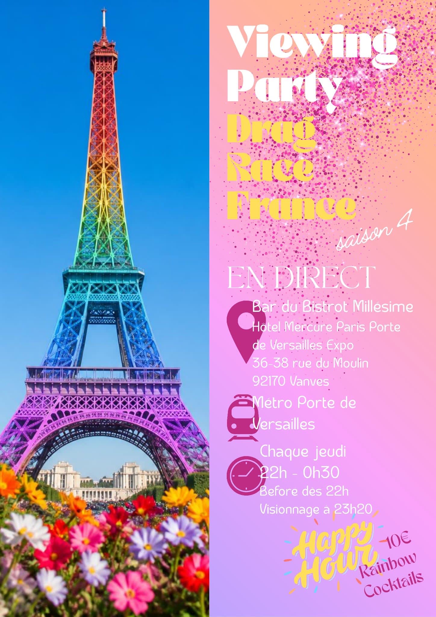 Viewing Party - Drag Race Fr 4