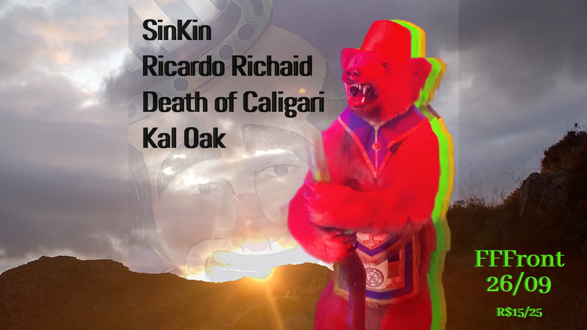 Sinkin // Ricardo Richaid // Death Of Caligari // Kal Oak