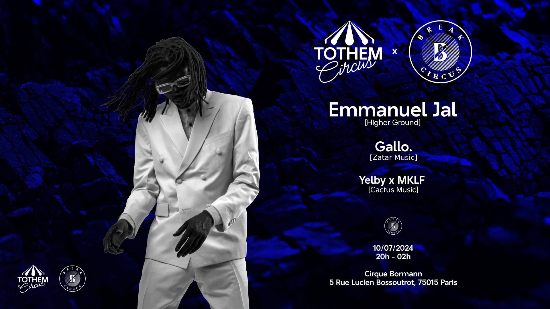 Break Circus X Tothem | Emmanuel Jal