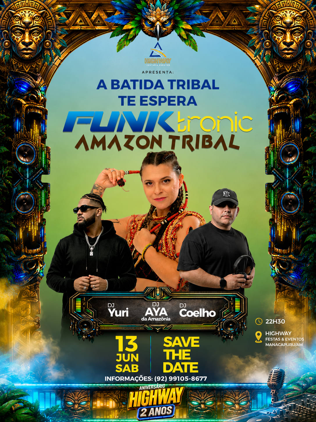 Funktronic Amzon Tribal