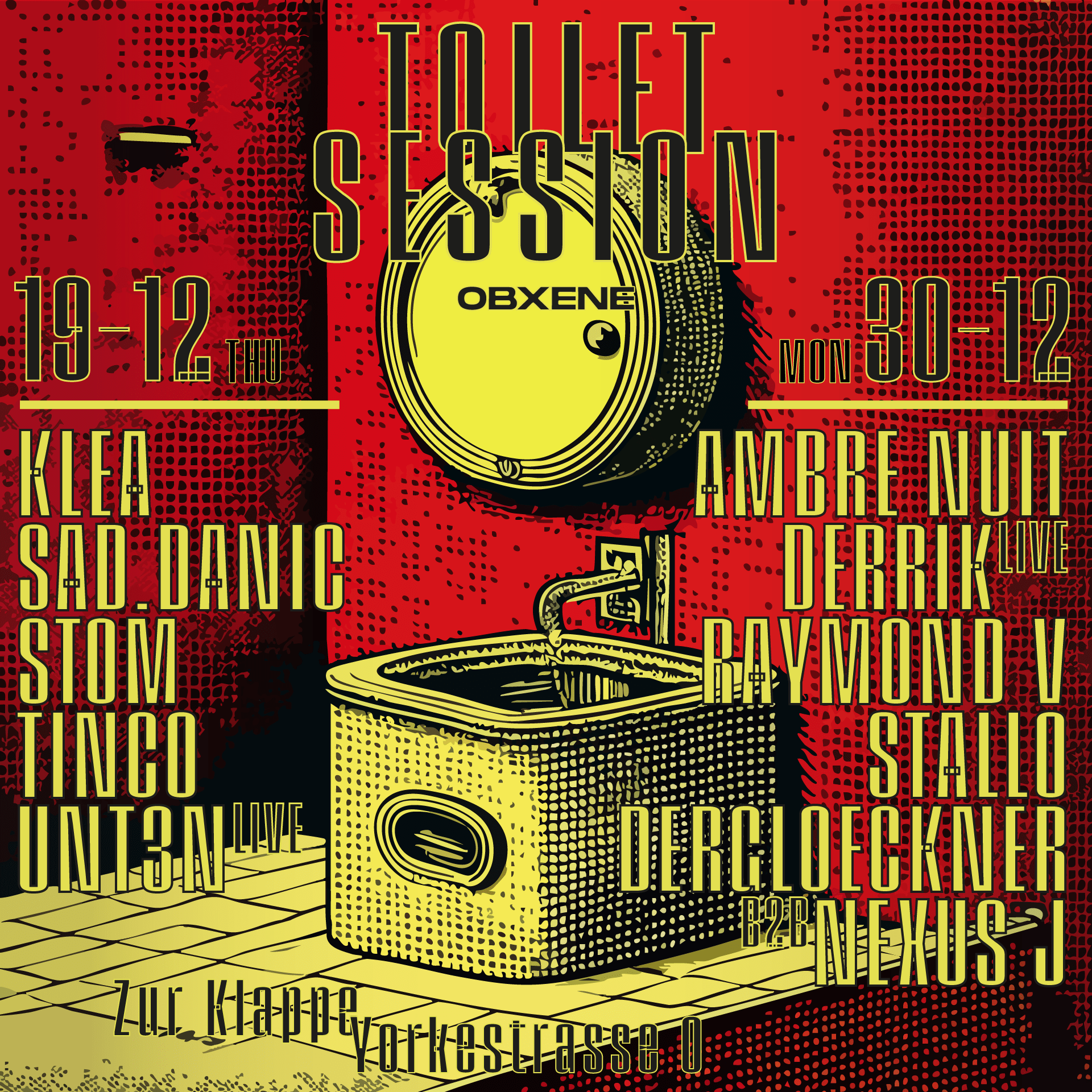 Toilet Session New Year's Eve