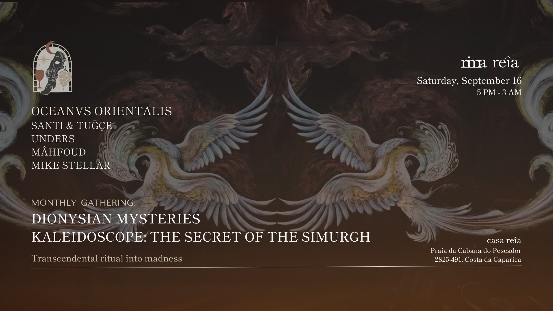Dionysian Mysteries: Kaleidoscope - Simurgh Rising