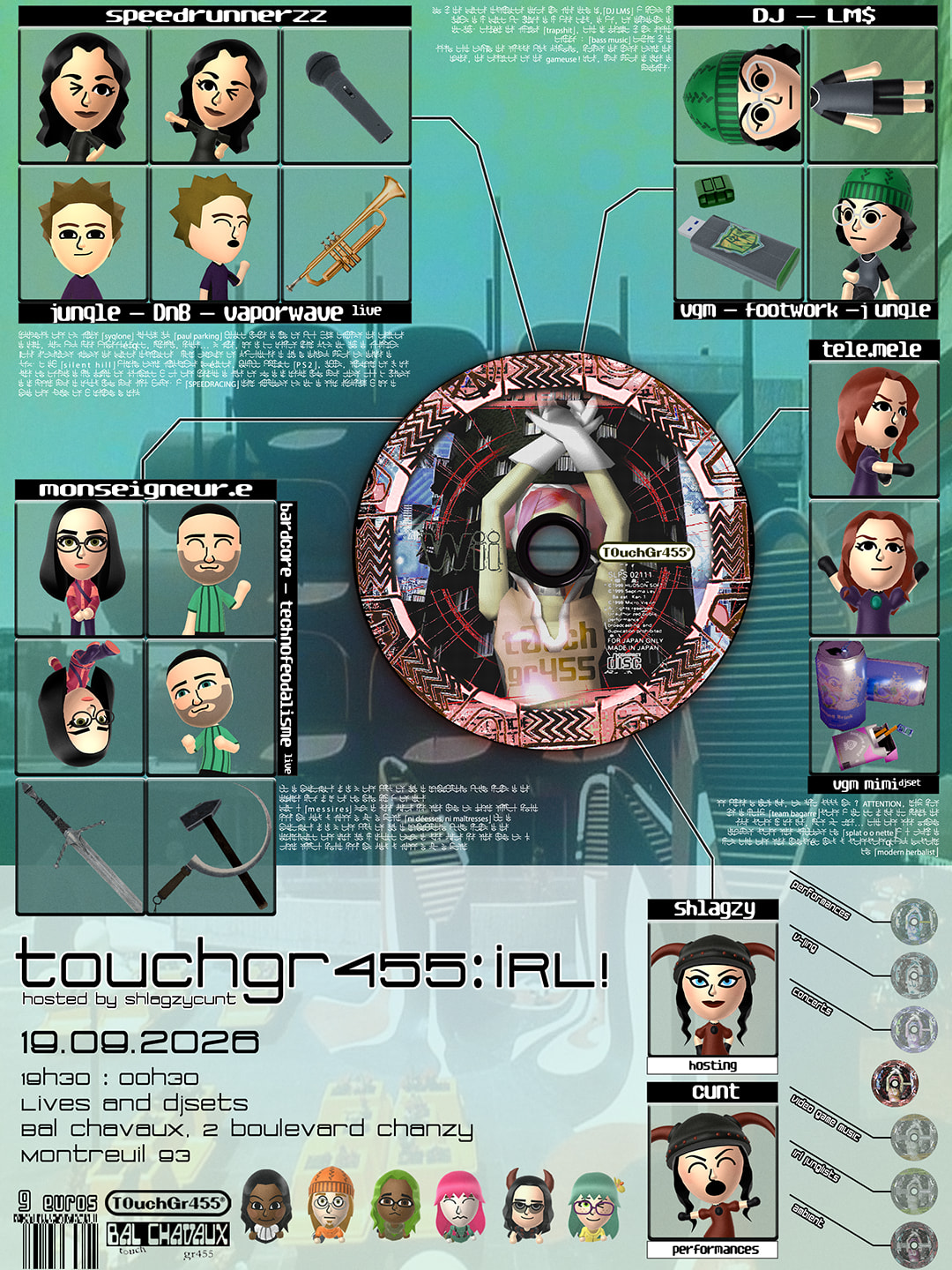 T0uchgr455: Irl!