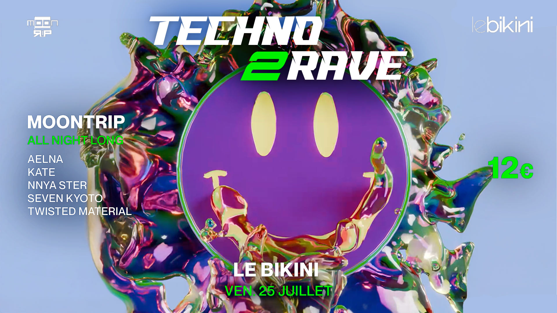 Techno 2 Rave - Moontrip X Le Bikini