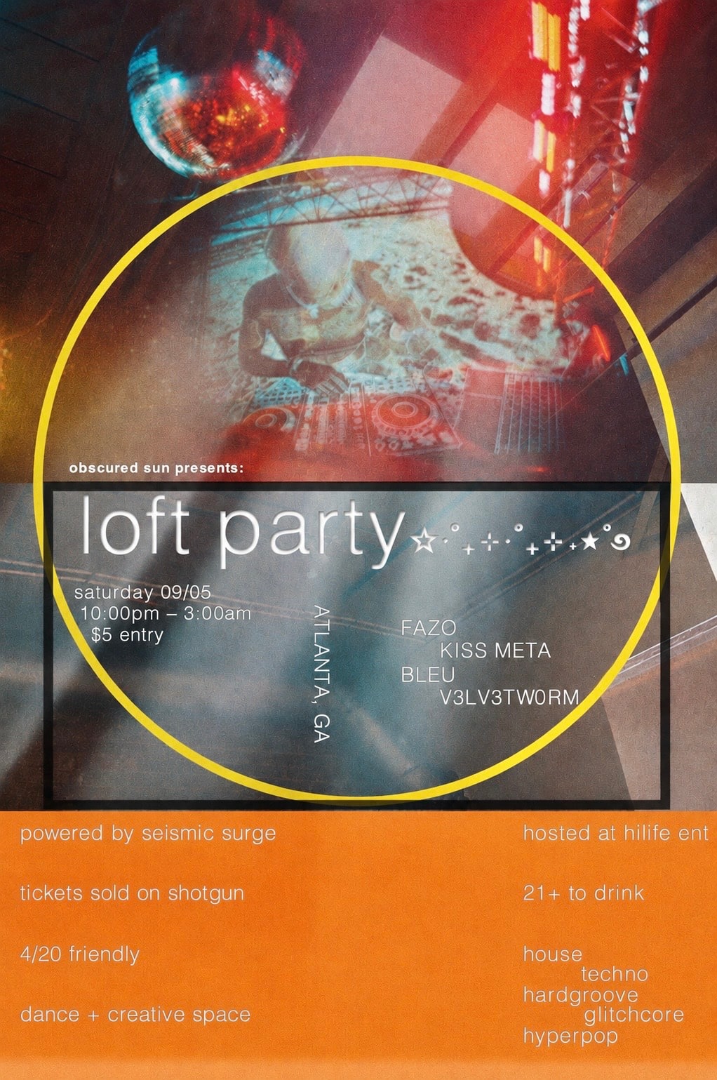 Obscured Sun: Loft Party