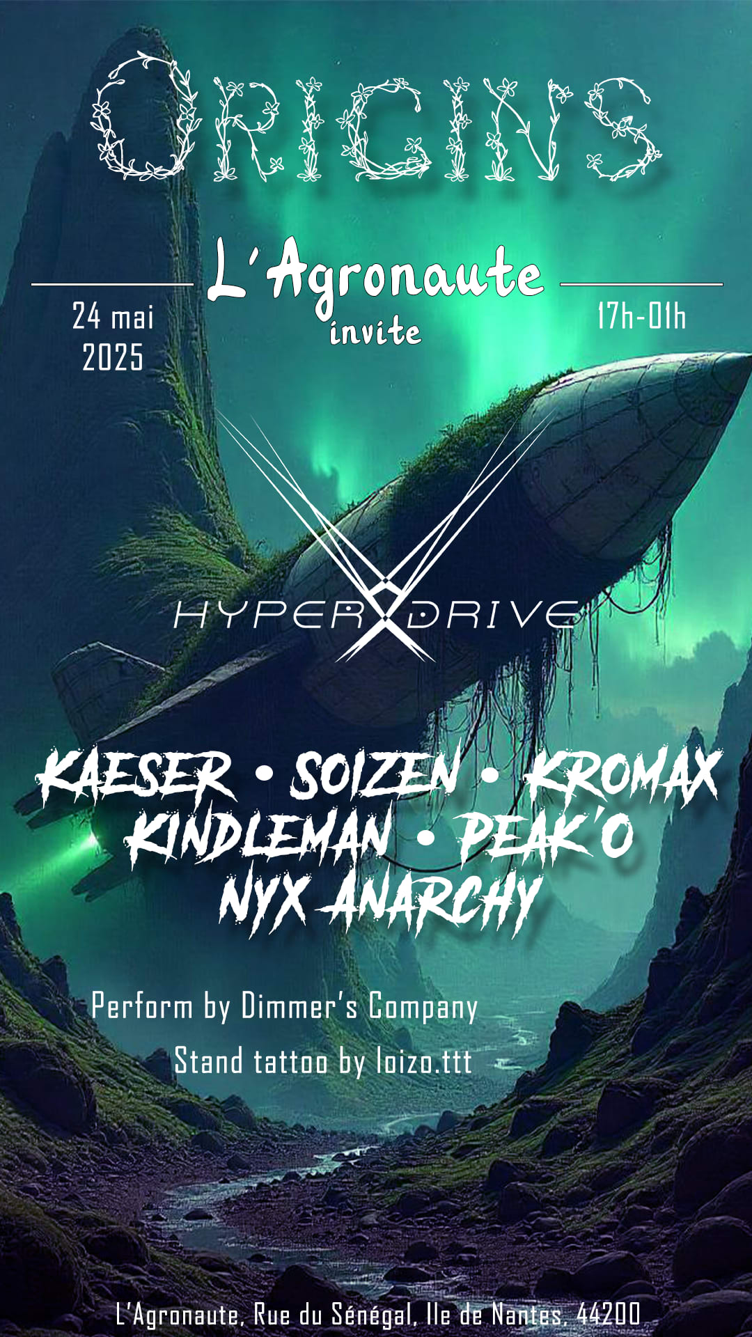 Origins By Hyperdrive @Agronaute