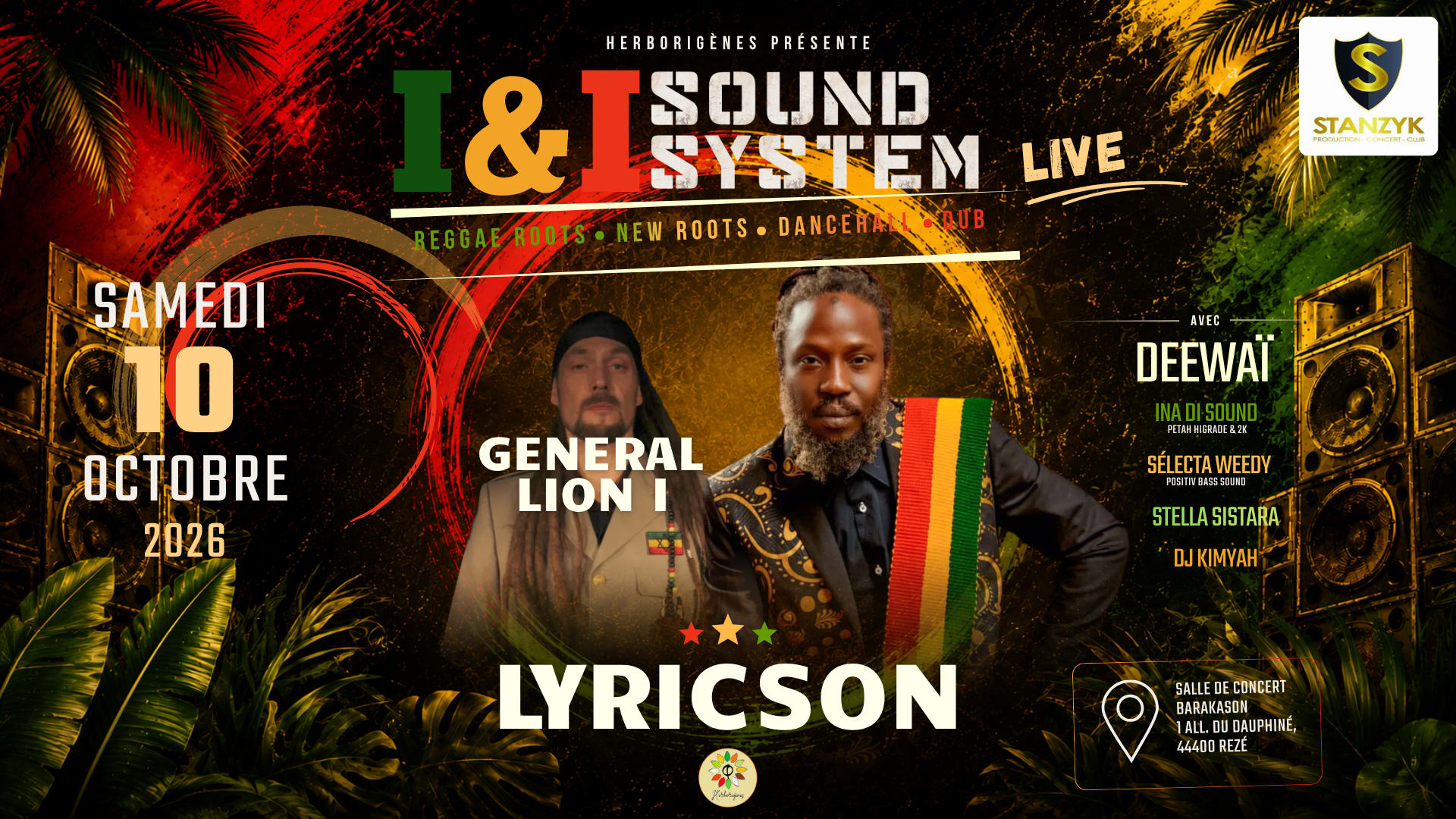 I&I Sound System Live #1 – Lyricson