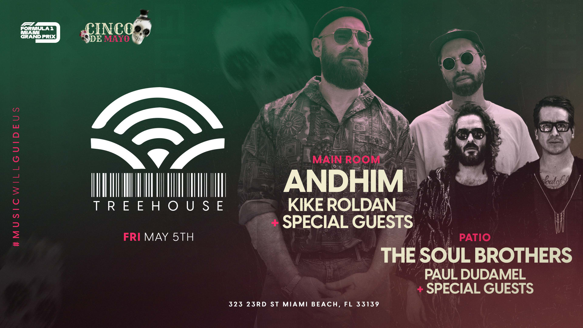 Cinco De Mayo: Andhim + The Soul Brothers + Special Guests