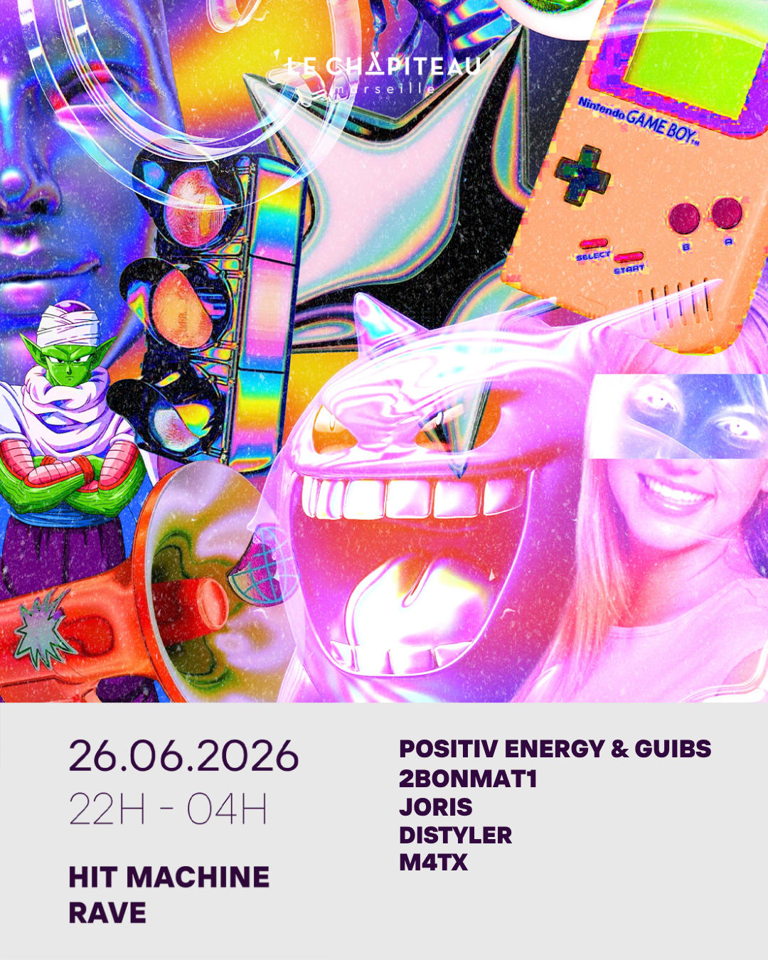 Hit Machine Rave W/Positiv Energy & Guibs, 2bonmat1 & More