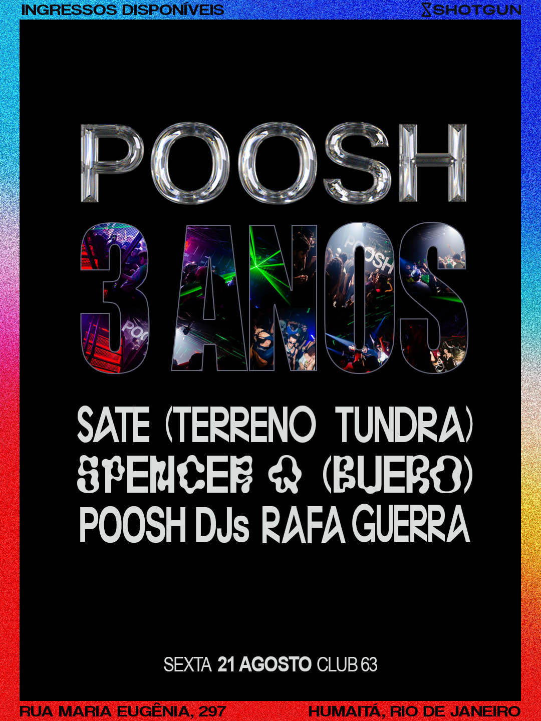 Poosh: 3 Anos!