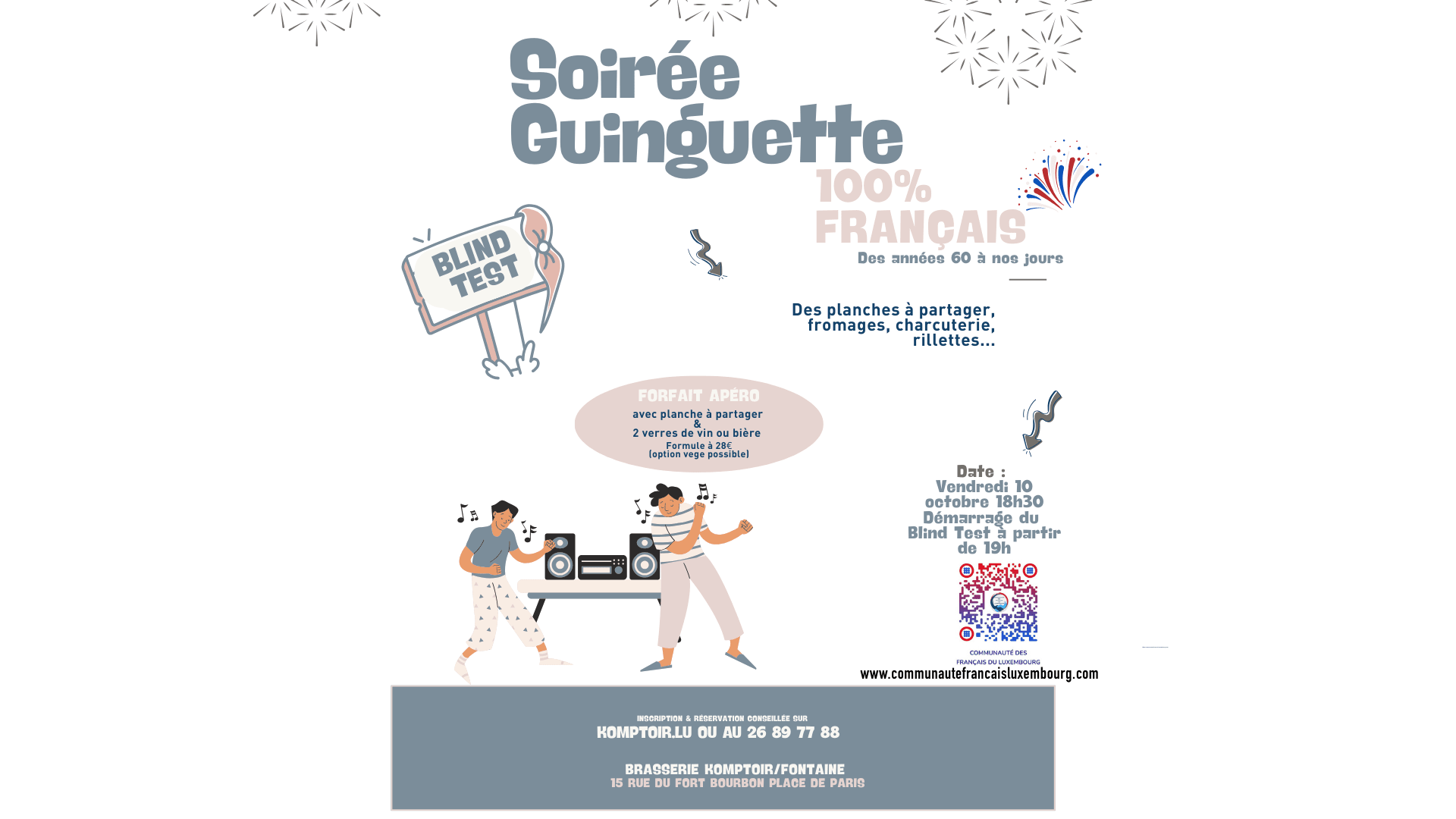 Soirée Guinguette & Blind Test