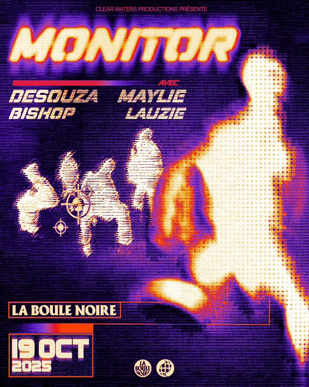 Monitor : Bishop + Desouza + Maylie + Lauzie @Boule Noire
