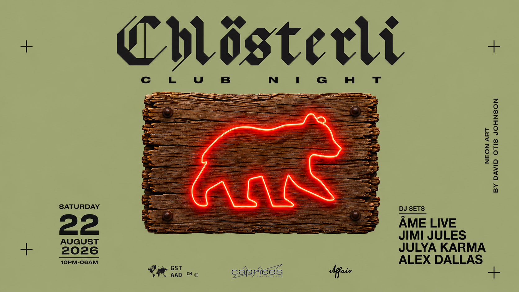 Chlösterli Club Night