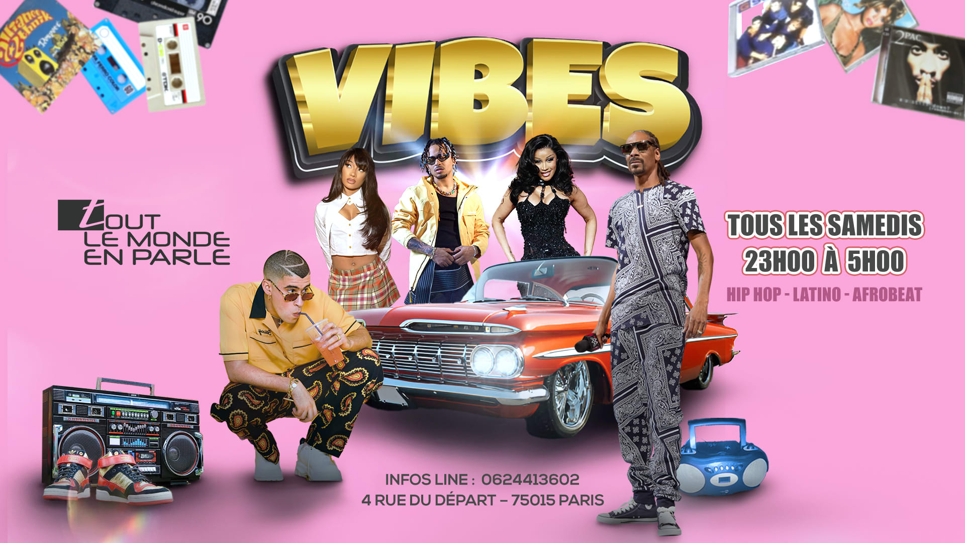Club Soiree Vibes / R&B / Latino  / Hiphop/Afrobeat