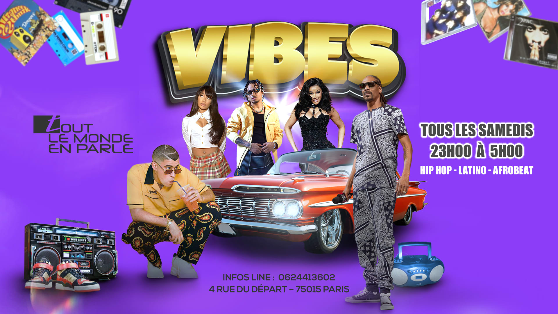 Club Soiree Vibes /Rooftop / Latino / Hiphop/Afrobeat