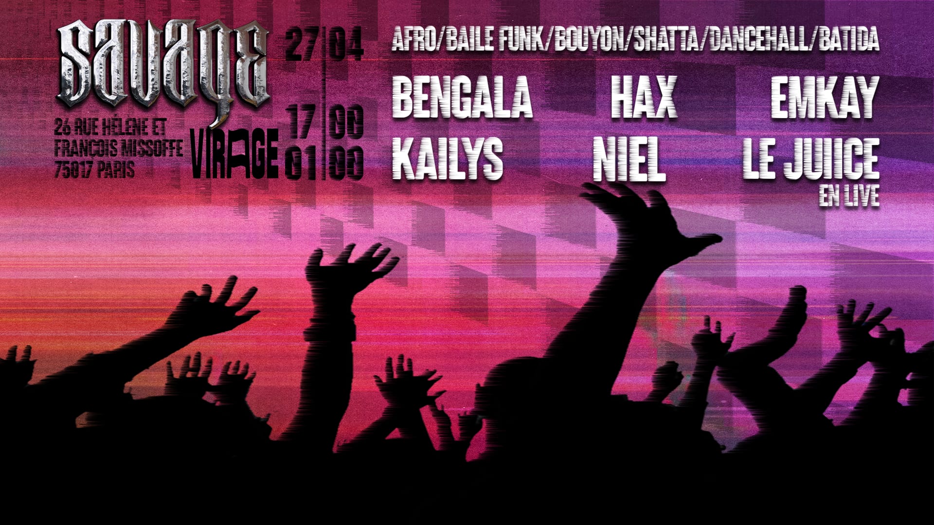 Savage Block Partys : Le Juiice (Live), Kailys, Niel & More