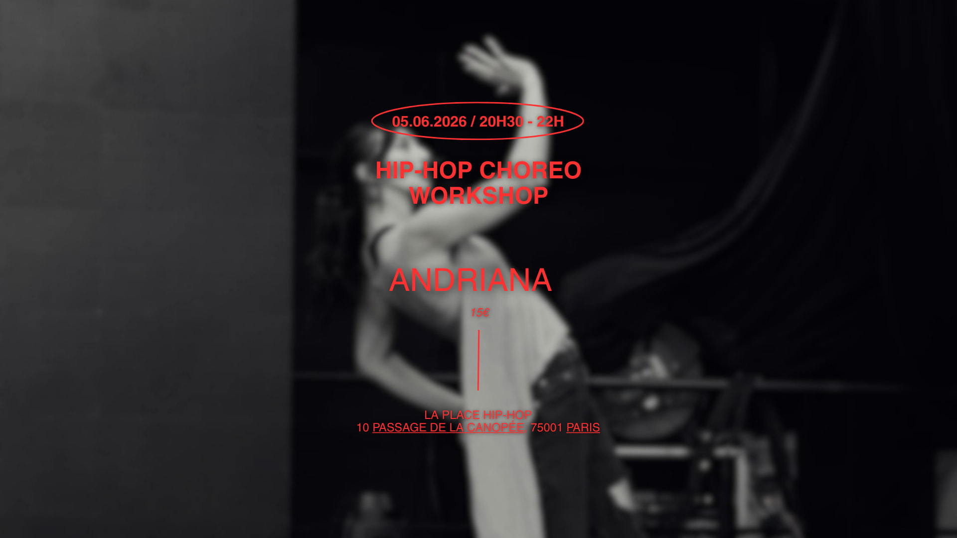 Hip-Hop Choreo Workshop / Andriana