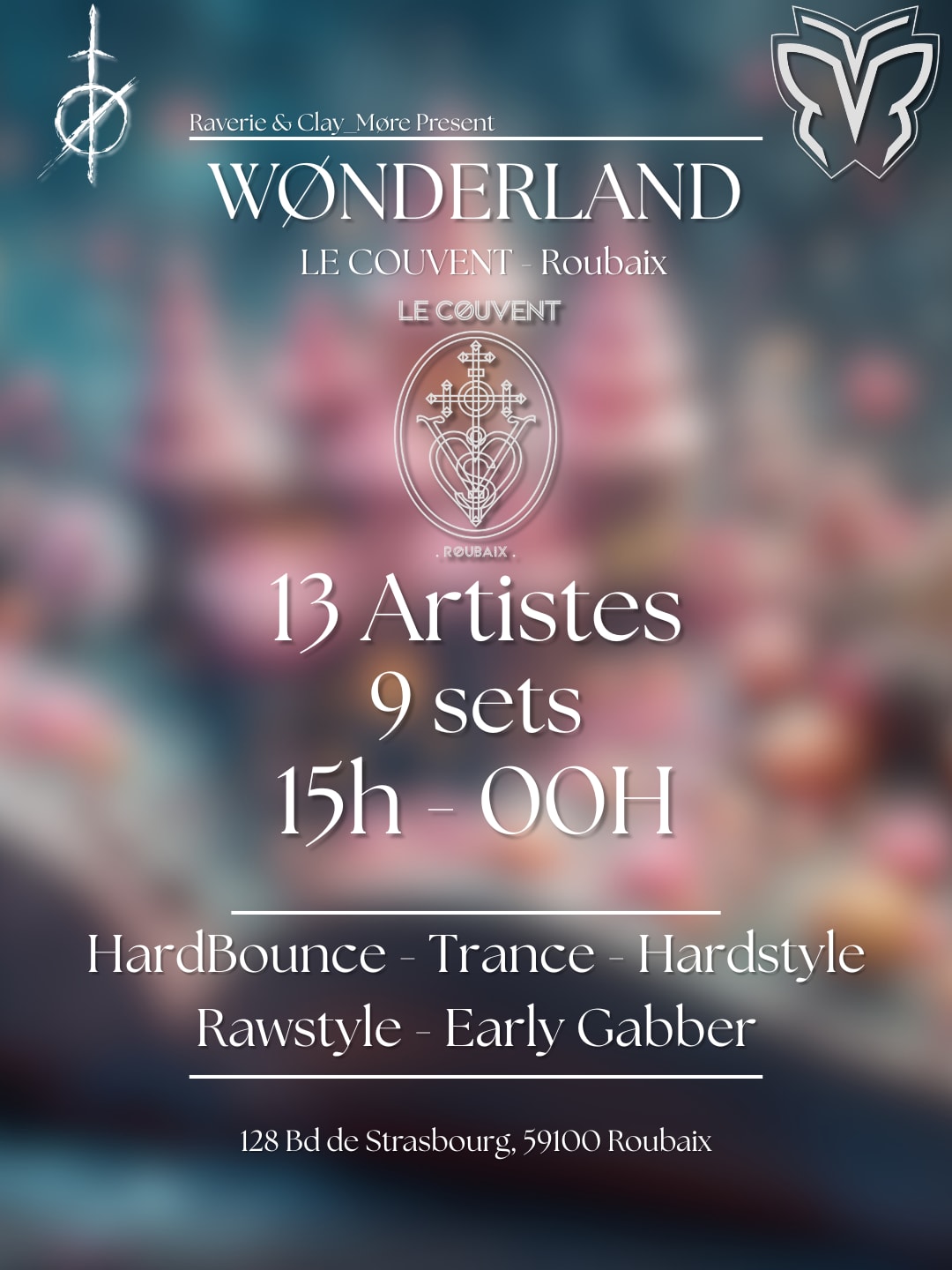 Wonderland - Le Couvent - Raverie & Clay_Møre