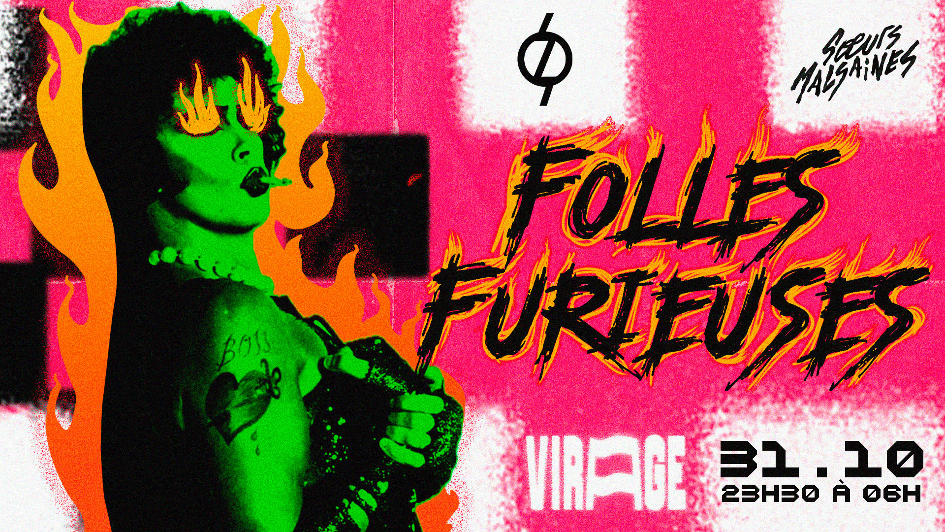 Soeurs Malsaines X Interieur Queer : Folles Et Furieuses