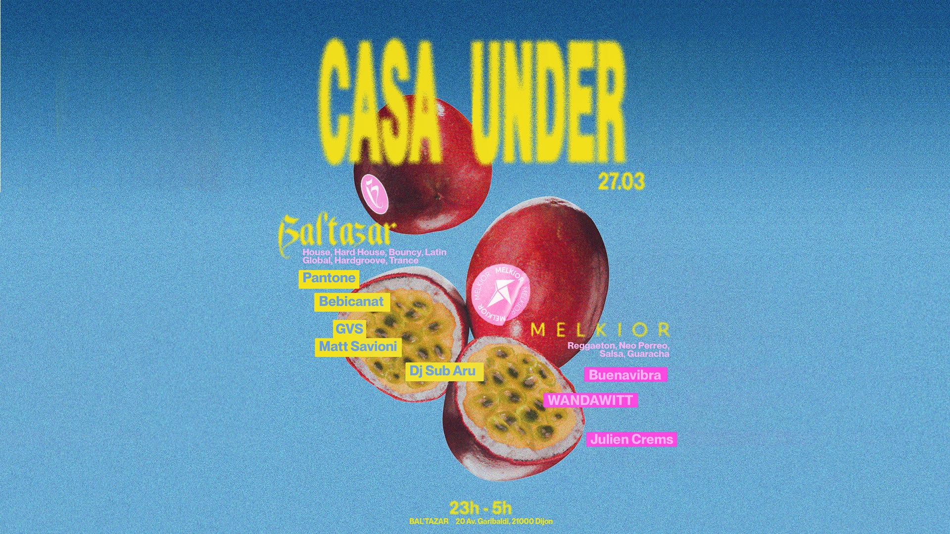 Fiesta Latino - Vendredi 27 Mars