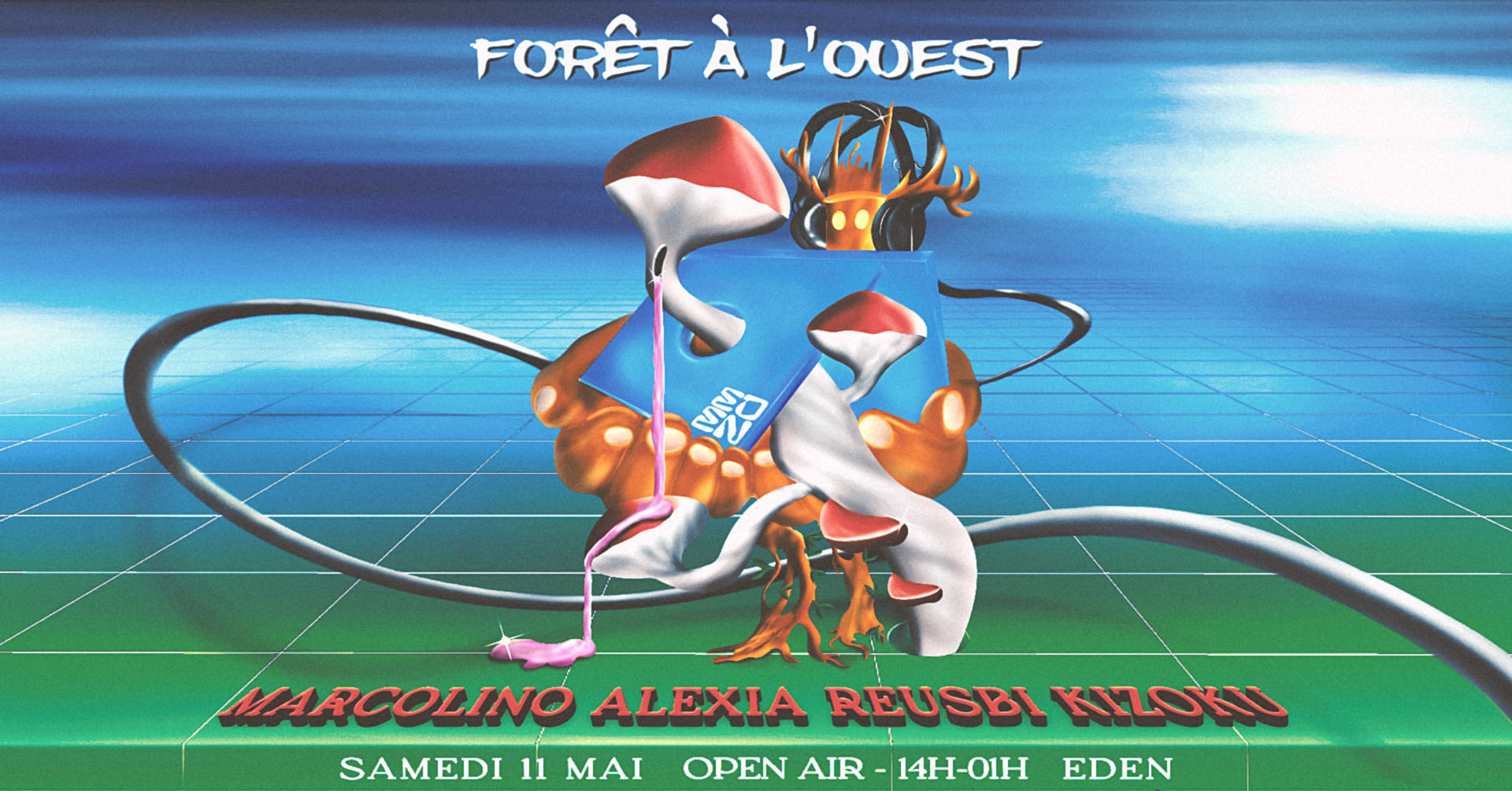 Forêt À L'ouest X Eden : Marcolino, Alexia, Reusbi, Kizoku