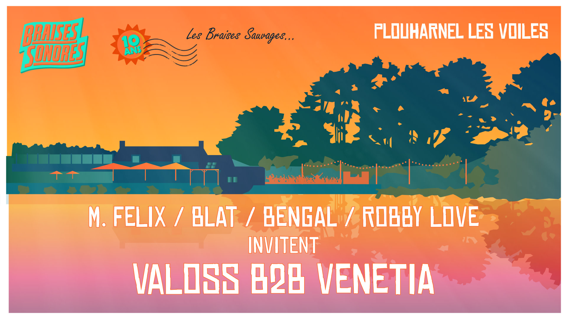 Braises Sonores 10 Ans - Les Voiles Baie De Quiberon