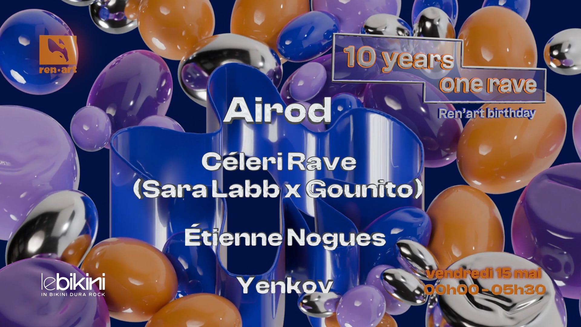 Ren'art Birthday : 10 Years, One Rave