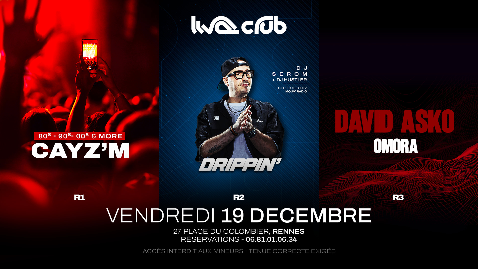 Drippin : Serom + Hustler + David Asko + Omora + Cayz'm