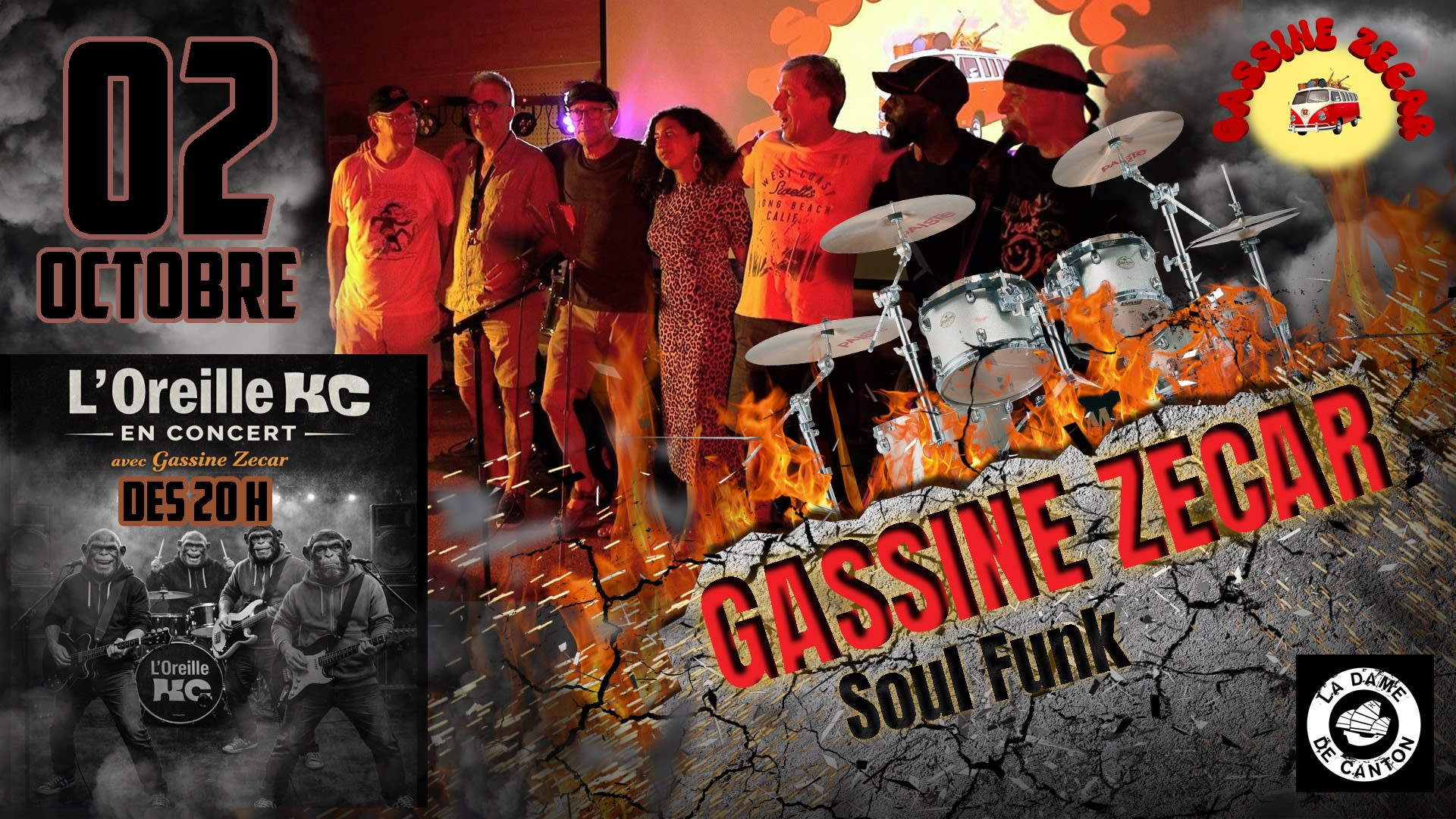 Gassine Zecar X L'oreille Kc