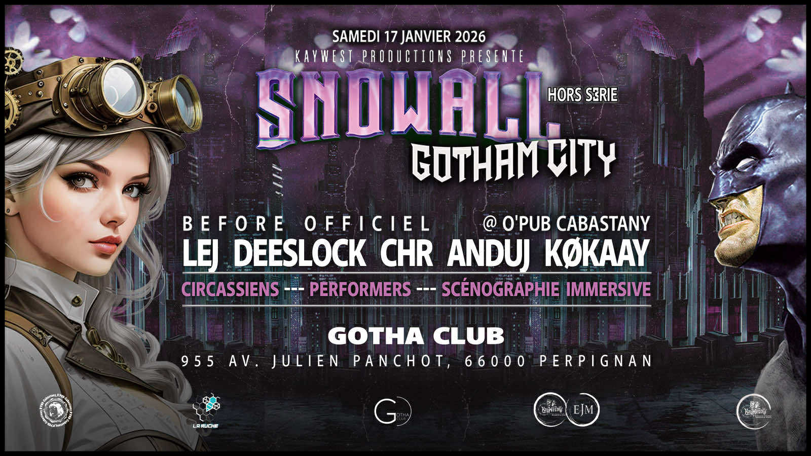 Snowall  Gotham City  - Hors Série - Perpignan