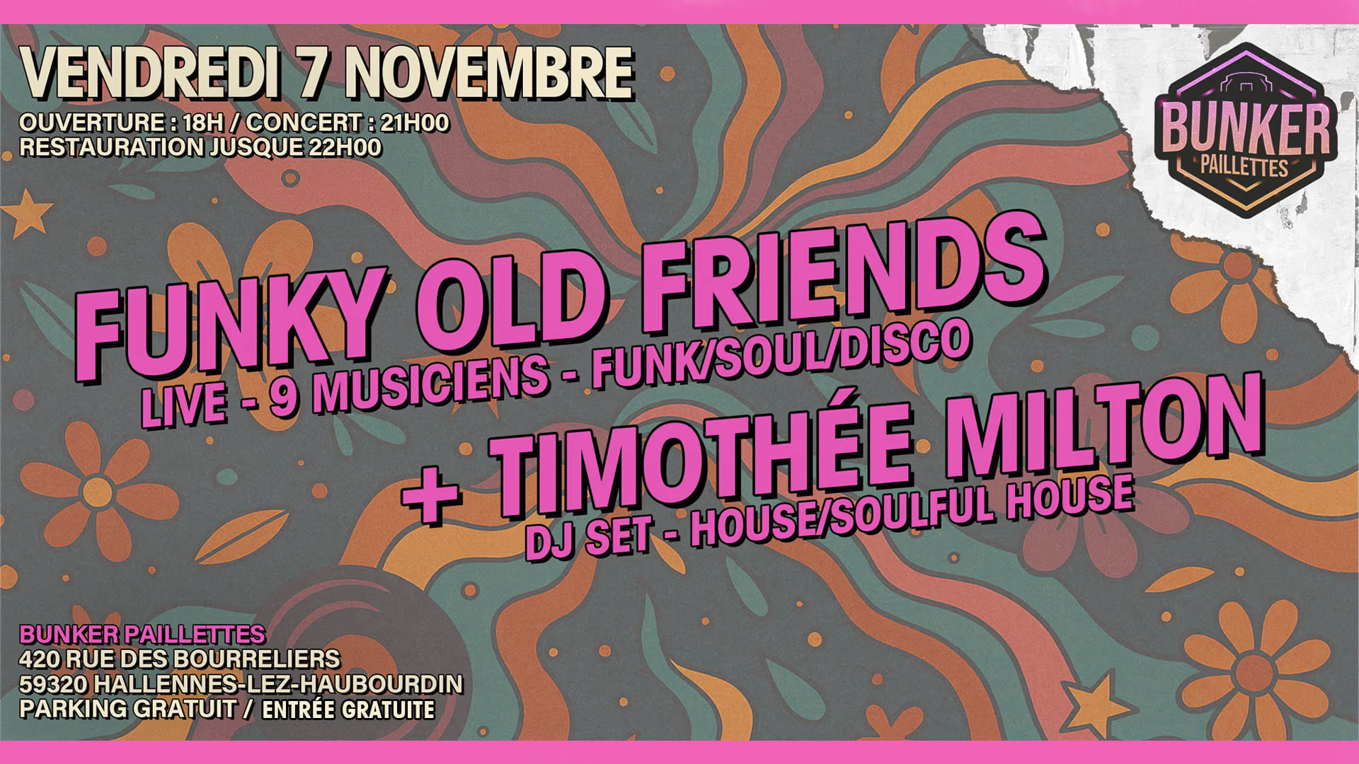Funky Old Friends + Timothée Milton