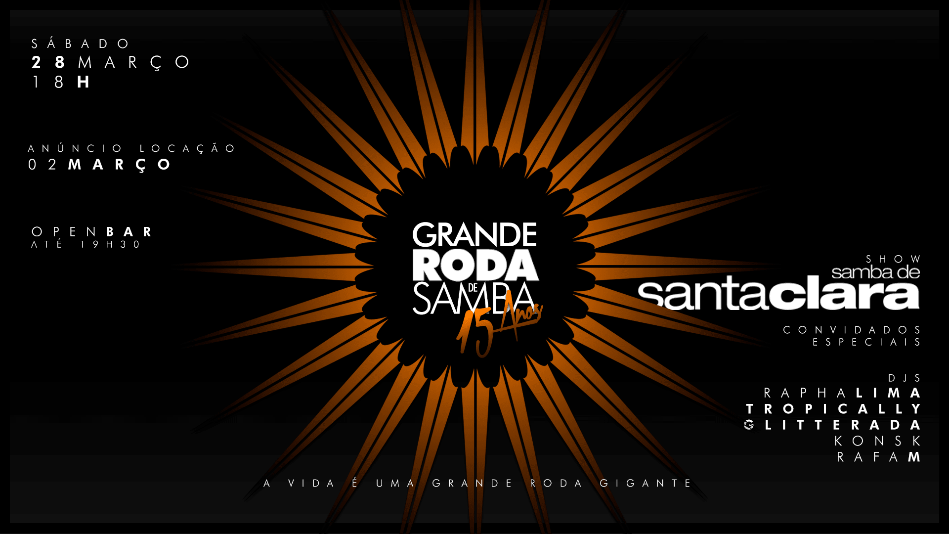 Grande Roda De Samba : Santaclara 15 Anos