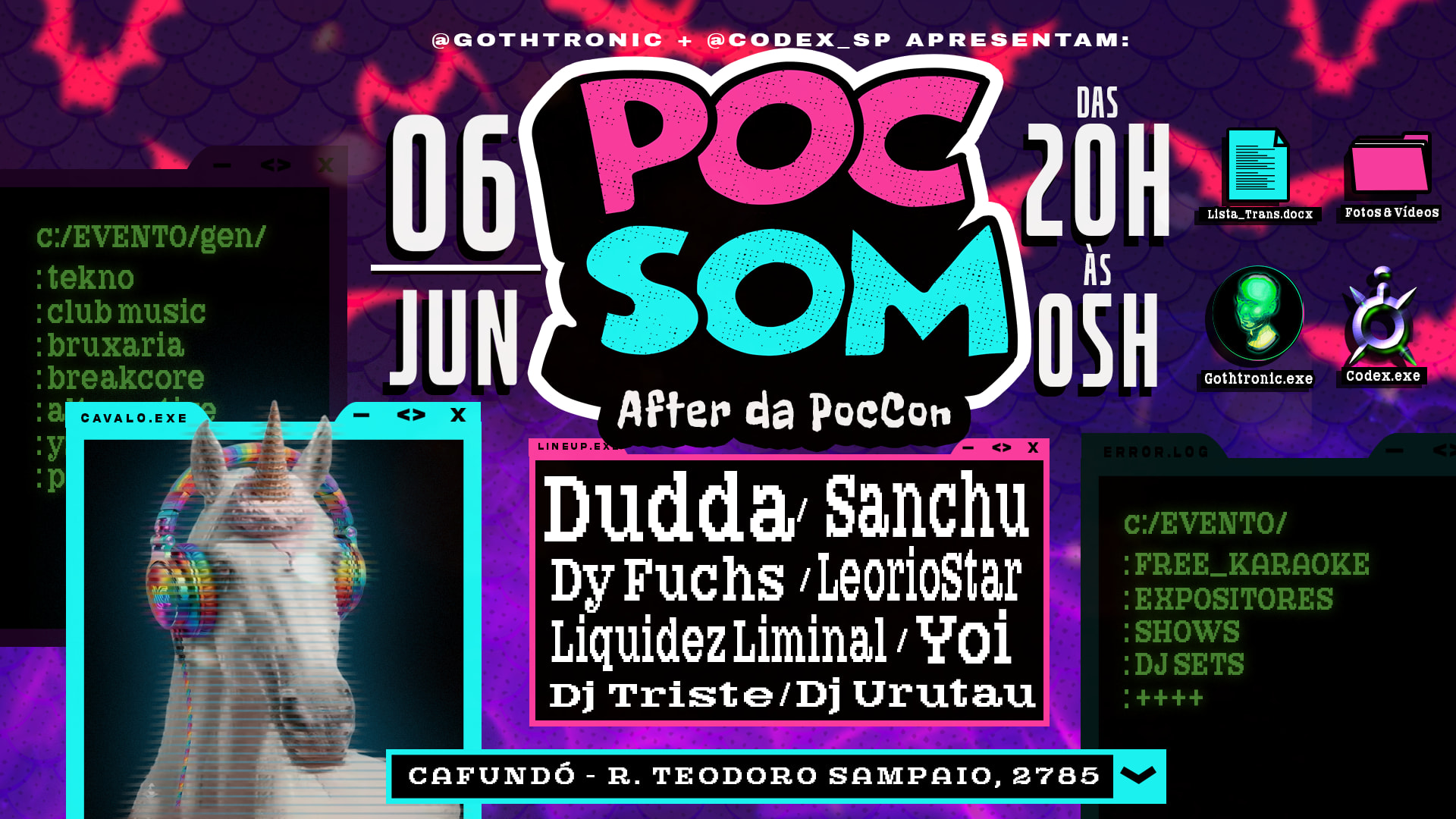Pocsom - After Da Poccon (@Codex_Sp + @Gothtronic)