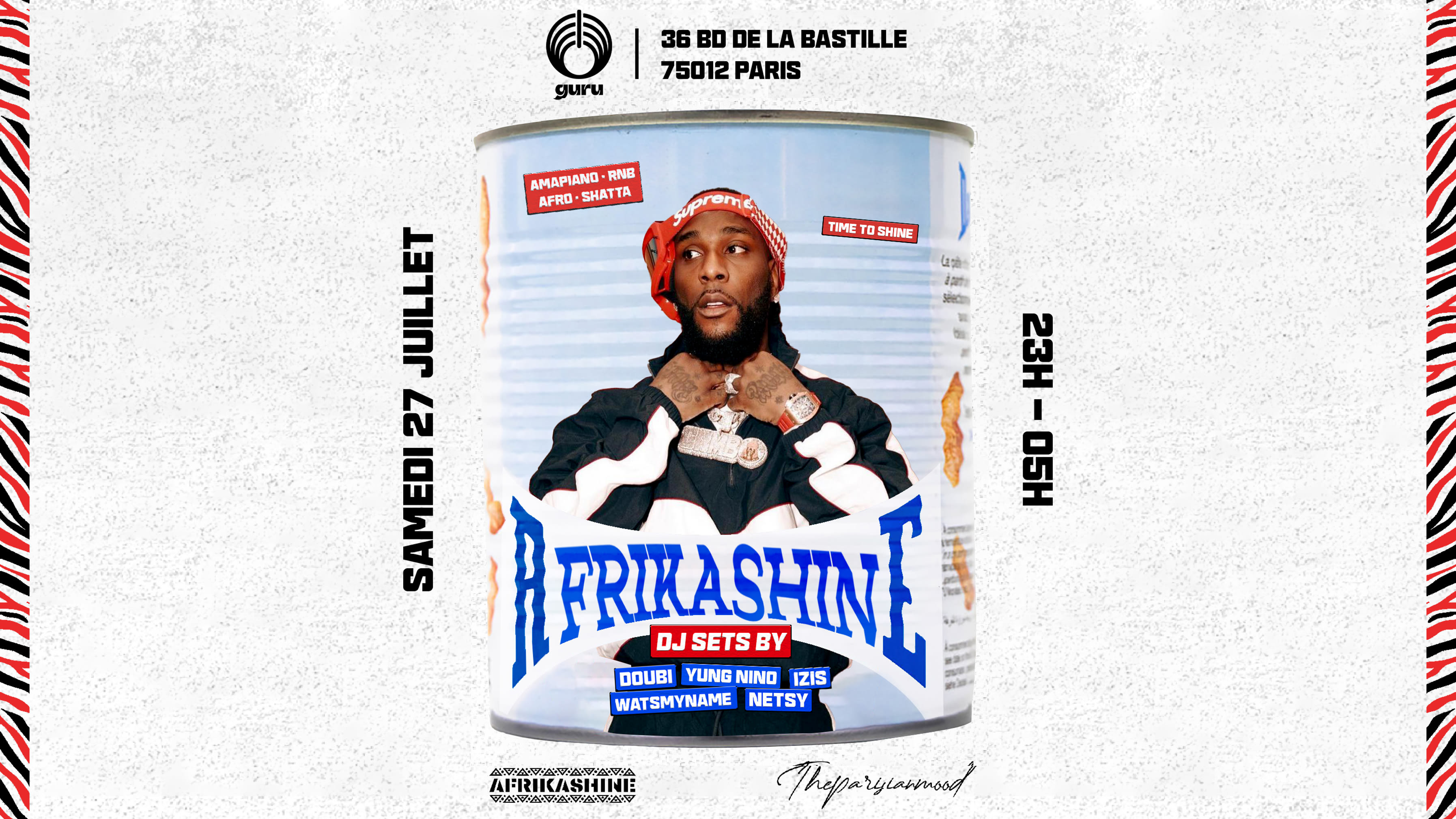 Afrikashine X Guru Club