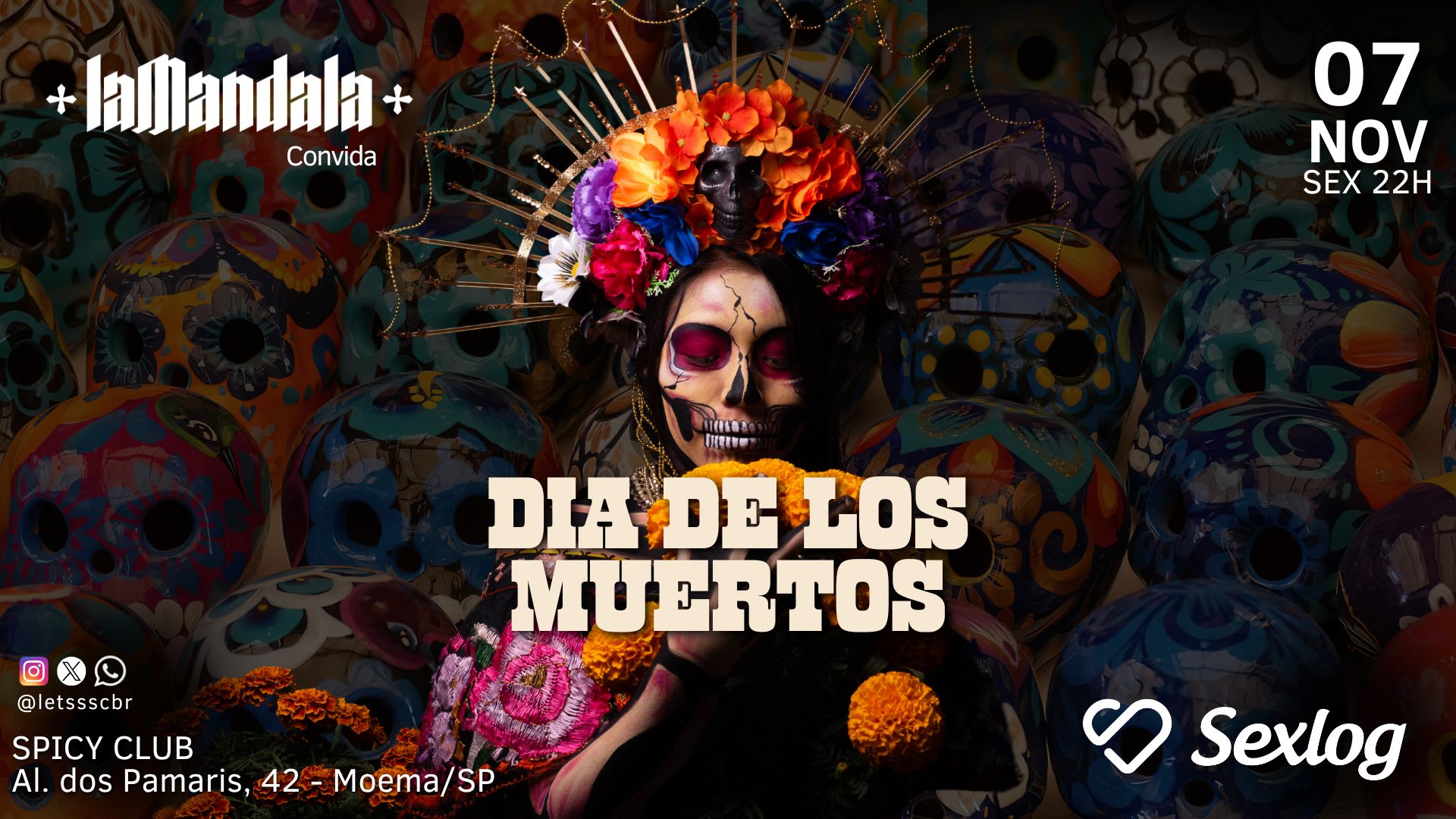 Let's Día De Los Muertos 7/11 - Música Latina Na Spicy Club