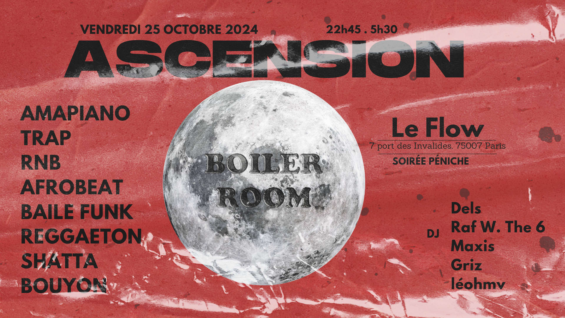 Ascension Paris - Everyone Deserves To Groove @Flow