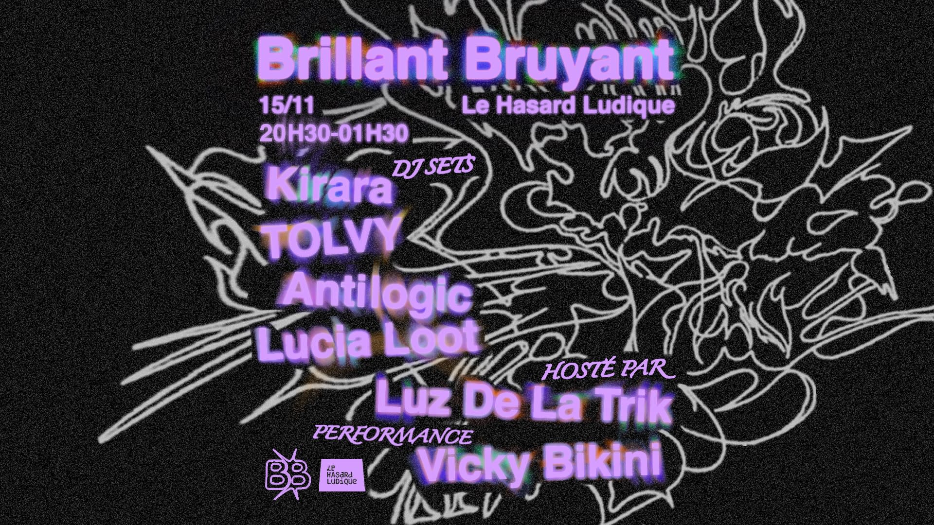 Brillant Bruyant - Soirée Queer Bass Music