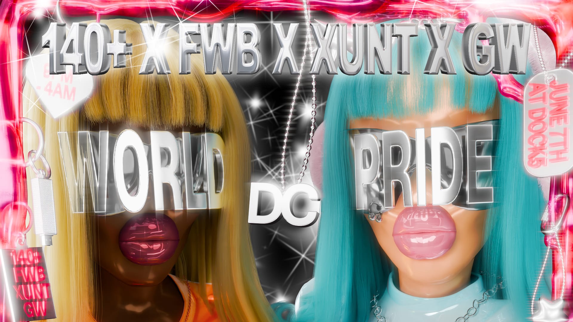 140+ X Fwb X Xunt X Gw World Pride