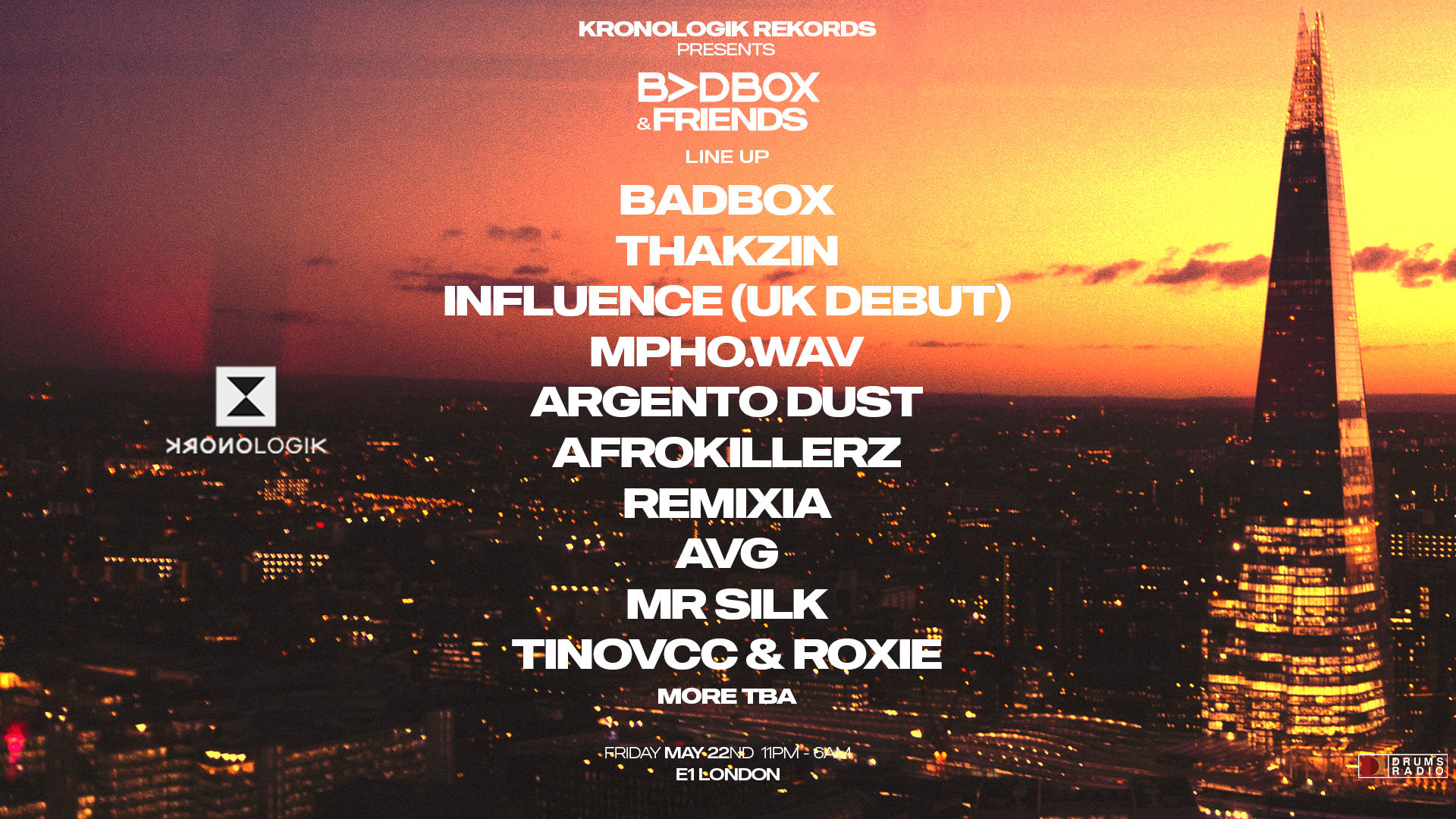 Kronologik Rekords Presents: Badbox & Friends