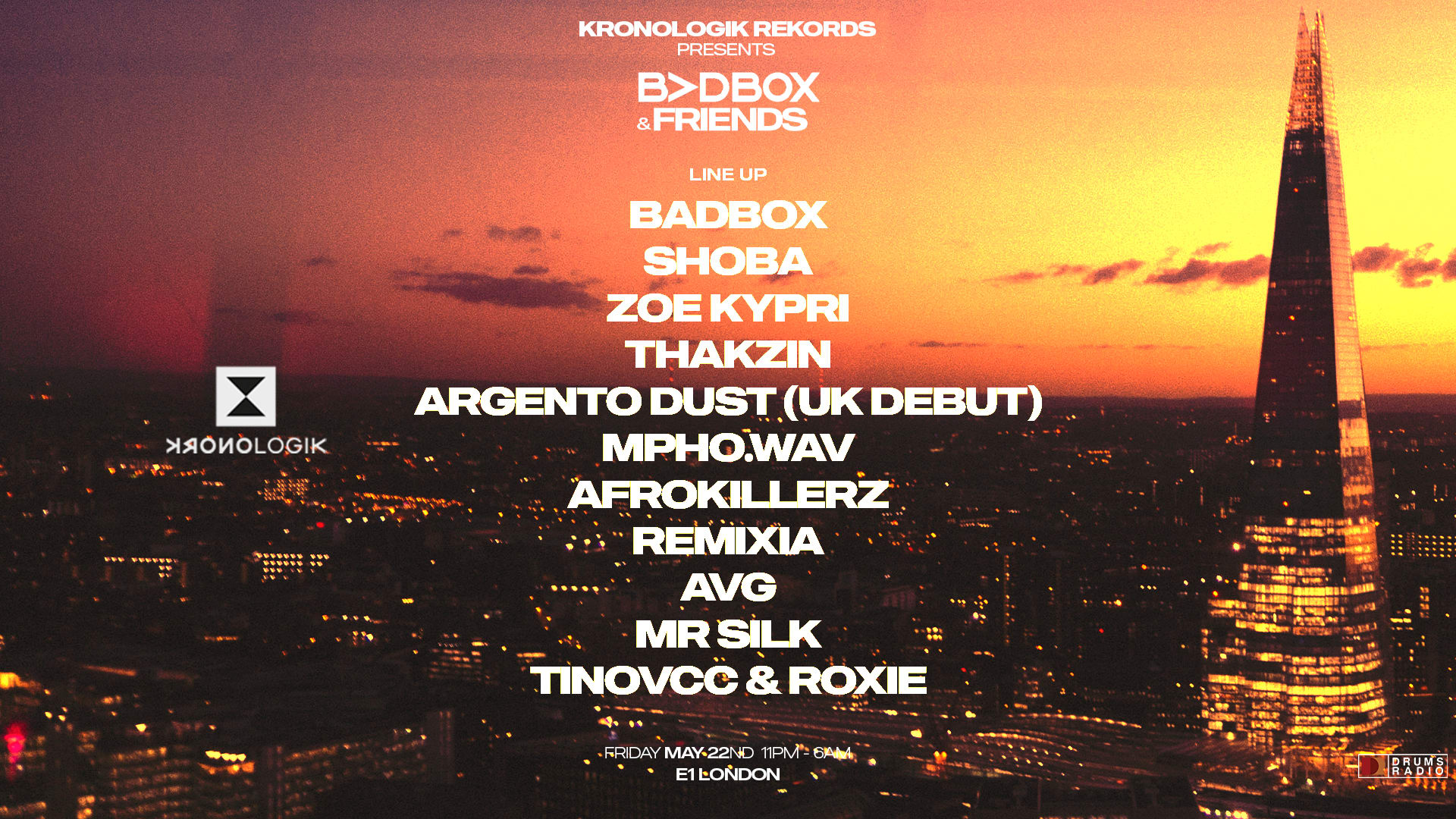 Kronologik Rekords Presents: Badbox & Friends